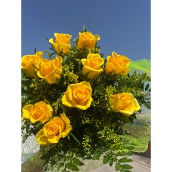 Ramo 10 rosas amarillas