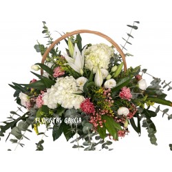 Cesta ofrenda vida