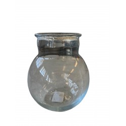 Jarron cristal bola