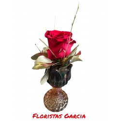 Duo Copas cristal vela