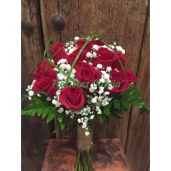 Ramo ofrenda rosas rojas