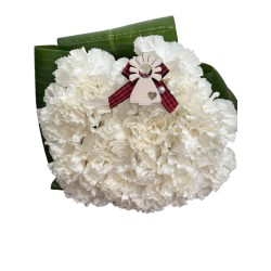 Bouquet ofrenda 20 claveles