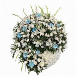 Corona floral Cielo-Nube
